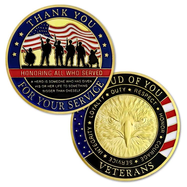 カスタムミリタリーコイン US Navy Sailor's Creed Challenge Coin