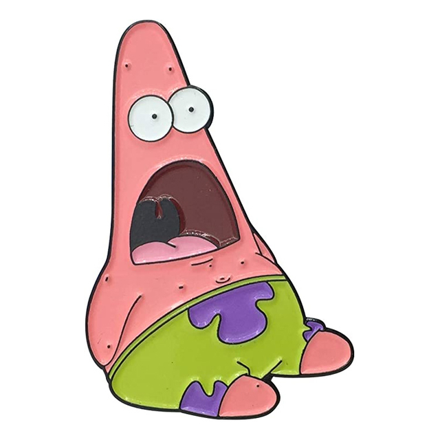 カスタムスポンジボブスクエアパンツコレクタブルエナメルピン