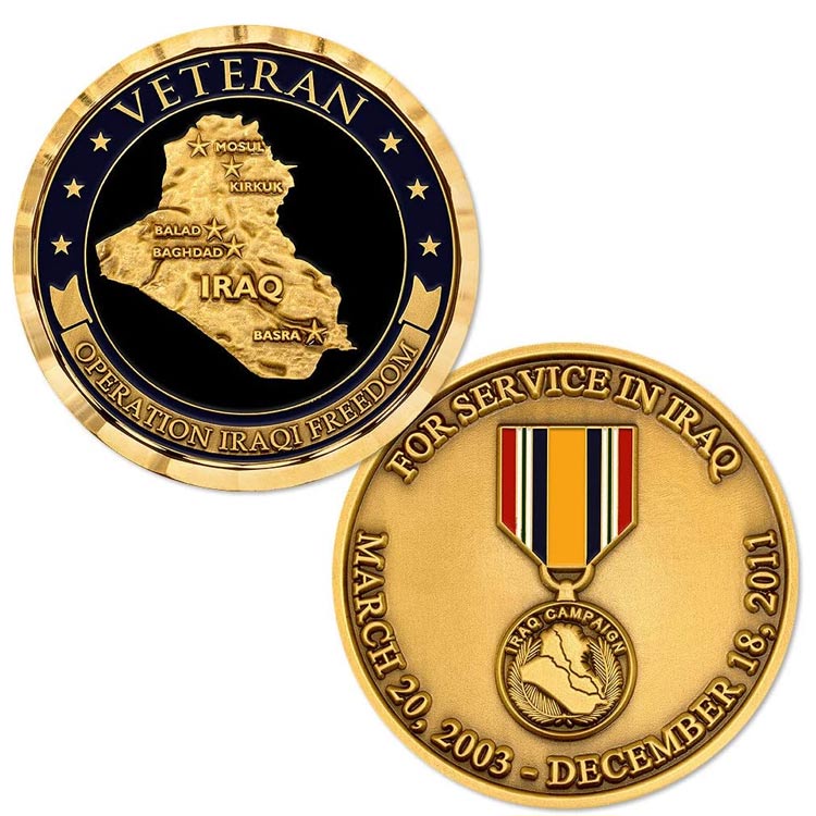 カスタムミリタリーコイン US Navy Sailor's Creed Challenge Coin