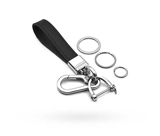 レザーキーホルダー