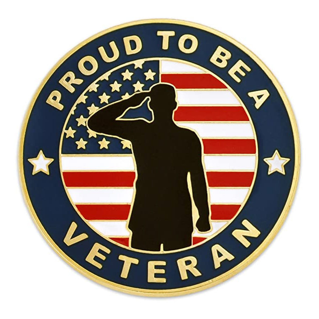 陸軍 海軍 空軍 海兵隊 金メッキ エナメル ミリタリー ピン カスタム