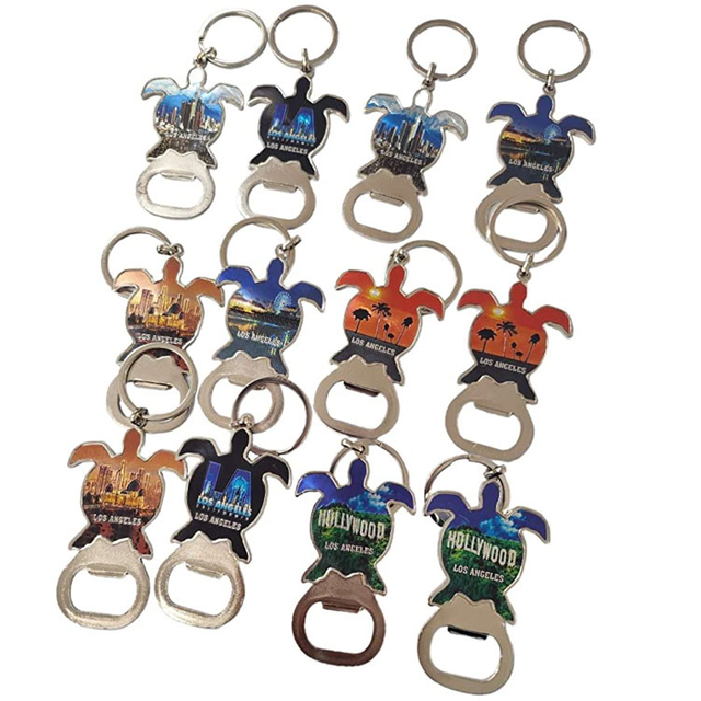 カスタム I Heart Los Angeles お土産キーチェーン