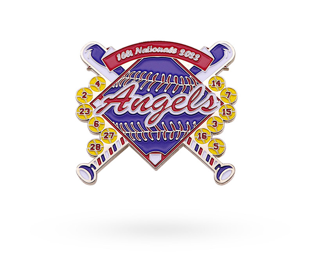 ハードエナメルピン