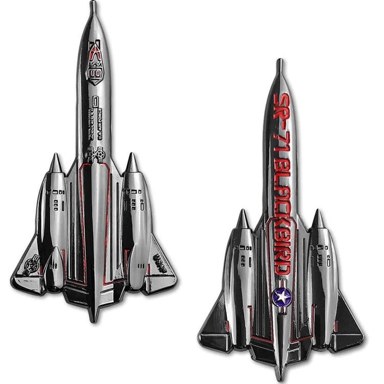 カスタム チャレンジ コイン軍用機型飛行士ギフト