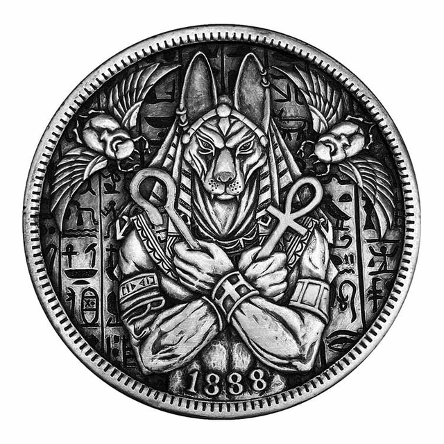 カスタム エンシェント シルバー 3D 記念コイン コレクション